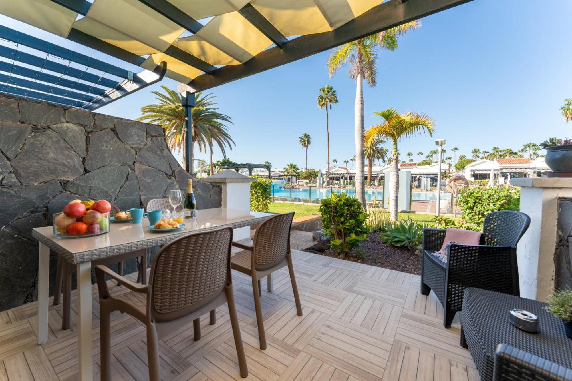 Luxury Poolside Holiday Home Maspalomas  Exterior foto